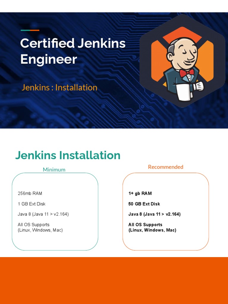 Jenkins Installation Requirements | PDF | Cooking, Food & Wine | Computers