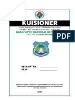 Kuisioner IDM Kabupaten Banggai Kepulauan 2020
