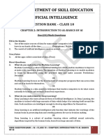 CBSE AI Question Bank for Class 10 Chapter 2 covers basics of AI domains