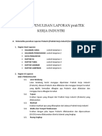 Format Penulisan Laporan Laporan PSG