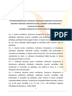 Procedura Depunere Dosar Inregistrare Sau Mentiuni Forma de Exercitare Votata in 06.10.2017