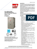 Technical Guide: 95.5% Single Stage Gas-Fired Residential Multi-Position Gas Furnaces Models: Tg9S