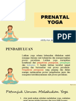 Prenatal Yoga