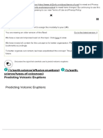 Predicting Volcanic Eruptions (Read) - Earth Science - CK-12 Foundation