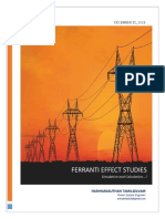 Ferranti Effect Studies: DECEMBER 15, 2021
