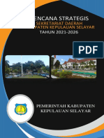 Rencana Strategis: Sekretariat Daerah Kabupaten Kepulauan Selayar