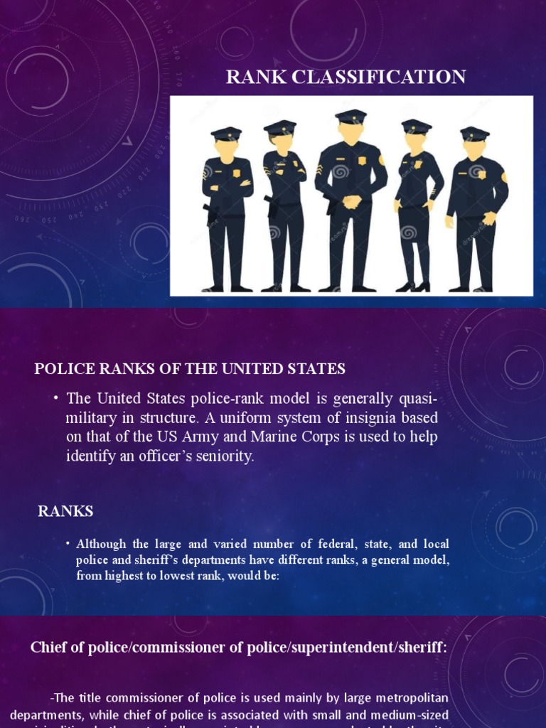 US Police Rank Structure Explained | PDF | Inspector | Sergeant