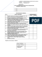 Checklist Pemberkasan Cpns Pemerintah Kabupaten Temanggung Formasi Tahun 2021