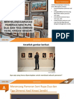 RANCANGAN PAMERAN SENI RUPA