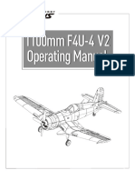 Arrows Hobby F4U Corsair 1100mm Manual ARR008P-1