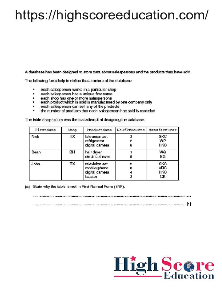 SQL Worksheet | PDF