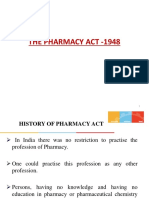 Pharmacy Act 1948