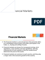 Financial Markets