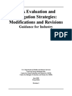 Risk Evaluation and Mitigation Strategies: Modifications and Revisions