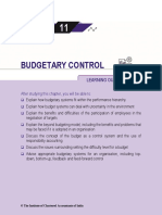 Budgetary Control SM