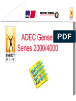 ADEC Genset Functions and Parameter