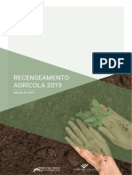 Recenseamento Agrícola 2019: Edição de 2021