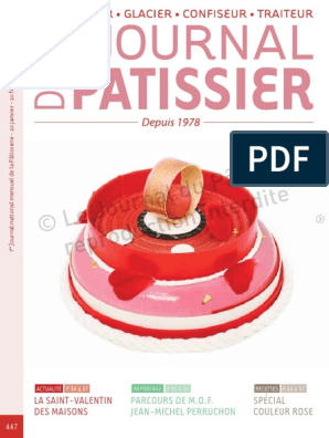 447 - Journal Du Patissier, PDF, Desserts