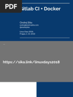 Ondrej Sika-Gitlab CI and Docker
