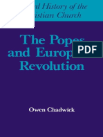 Owen Chadwick - The Popes and European Revolution (Oxford History of The Christian Church) - Clarendon Press (1980)