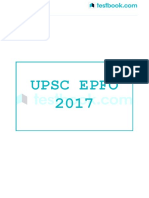 Upsc Epfo 2017: Useful Links