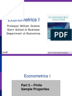 Econometrics I 5
