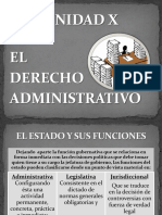 Derecho Público - Unidad X 2020