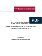 Pulp and Paper Industry Report