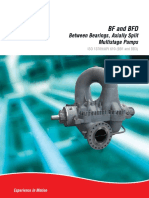 BF and BFD: Between Bearings, Axially Split Multistage Pumps