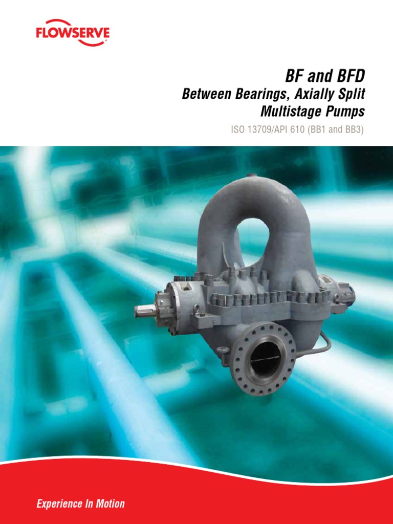 BF and BFD: Between Bearings, Axially Split Multistage Pumps | PDF ...
