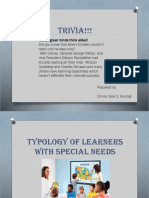 Lesson 12 Typology of Students With Disabilities PDF
