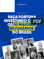 Apostila Faça Fortuna Investindo Como Os Bilionários Brasileiros