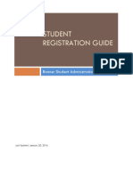 Student Banner Registration Manual