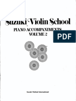 Suzuki Violin Method - Vol 02 - Piano Accompaniments