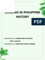 Reading in Philippine History