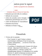 FISE2 Estimation Part1 Estimation Ponctuelle