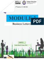 Business Letter Formats