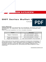 UD15324B Baseline D0T-Series-Bullet-Camera User-Manual V3.0 20190529
