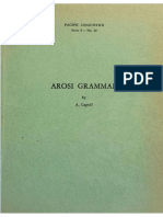 Arosi Grammar.