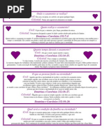 Perguntas Para a Caixinha