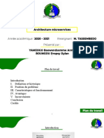 Architecture Microservices - YAMEOGO Armel & BOUNGOU Dylan