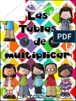 Tablas de Multiplicar