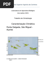 TRABALHO climatologia