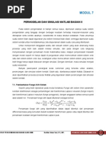 Download Pemodelan Dan Simulasi Matlab 2 by luckyss99 SN55223008 doc pdf
