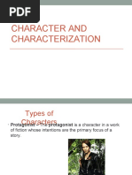 Characterandcharacterization in Prose