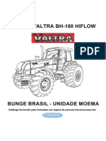 Trator Valtra BH-180 Hiflow mangueiras e tubulações