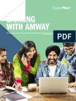 Earning With Amway - Core Plus - English