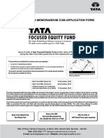 Tata Focused Equity Fund NFO Details