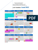 Protótipo calendario 2022