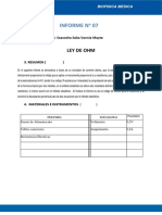 P07 - Informe - #07 - Ley de Ohm - Biofisica